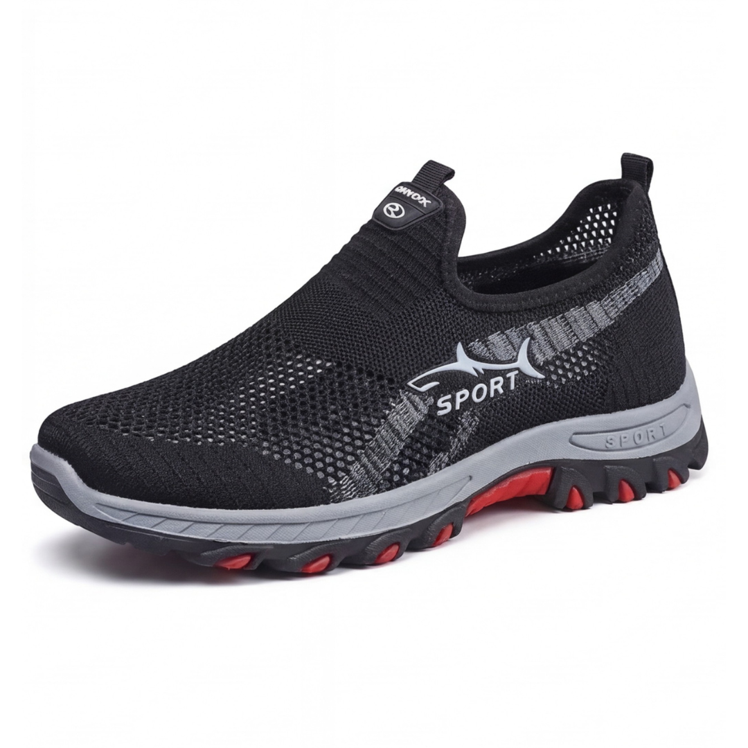Heren Lage Wandelschoenen – Instapper – Ademend