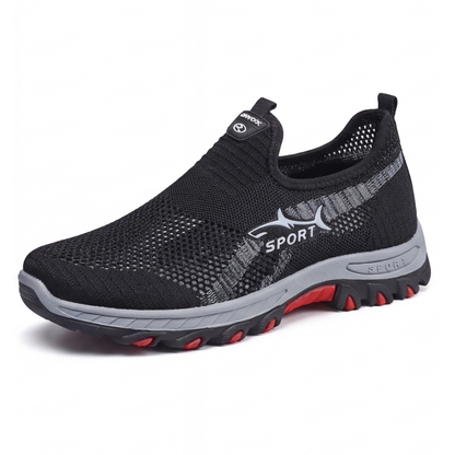 Heren Lage Wandelschoenen – Instapper – Ademend
