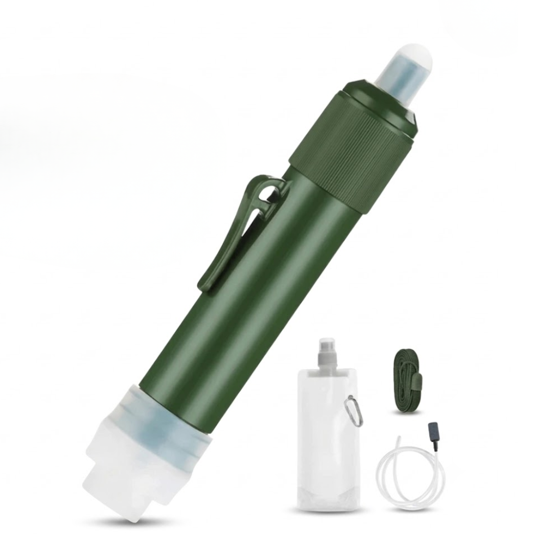Waterfilter Camping Survival 4000L - Draagbaar - Noodwater Filter