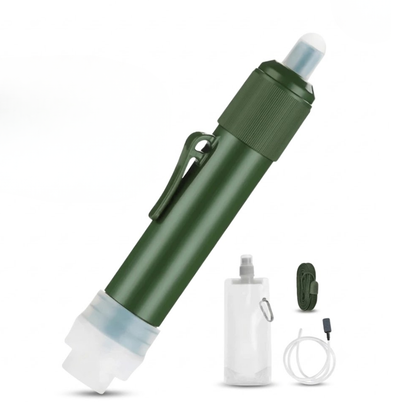 Waterfilter Camping Survival 4000L - Draagbaar - Noodwater Filter
