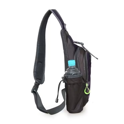 Borsttas voor heren – Compact crossbody – Grote inhoud