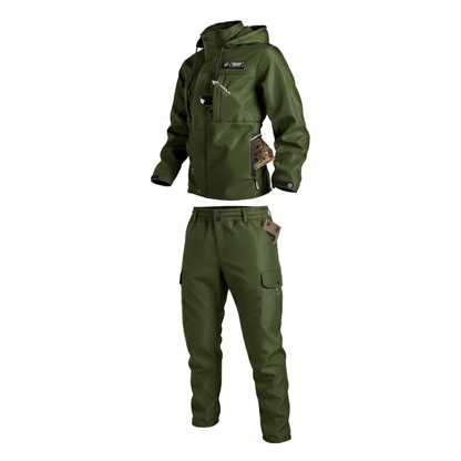 Heren Tactisch Set – Jas & Broek – Fleece Gevoerd & Winddicht