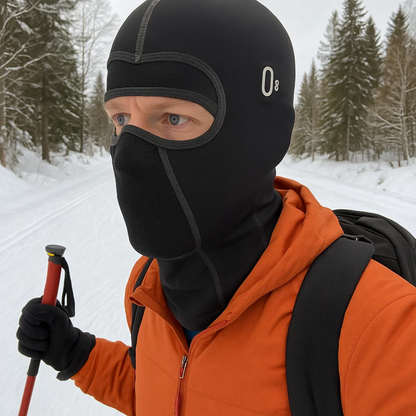 Heren Winterbivakmuts - Ademend Mesh - met Brilopening
