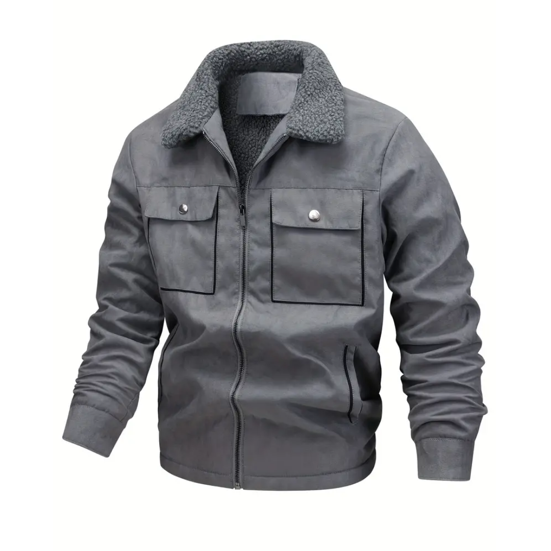 Heren Outdoor Jas – Fleece Gevoerd – Herfst/Winter