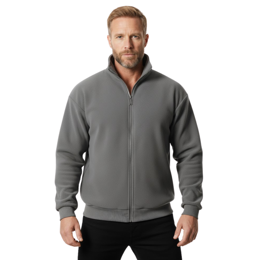 Heren Fleece Vest – Winter/Herfst – Opstaande Kraag