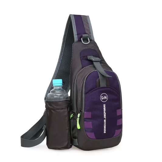 Borsttas voor heren – Compact crossbody – Grote inhoud