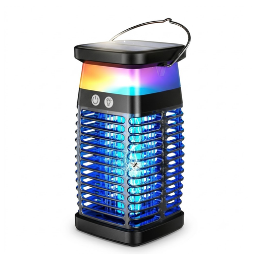 Solar Muggenlamp Terras - Insectenverdelger Elektrisch - Campinglantaarn