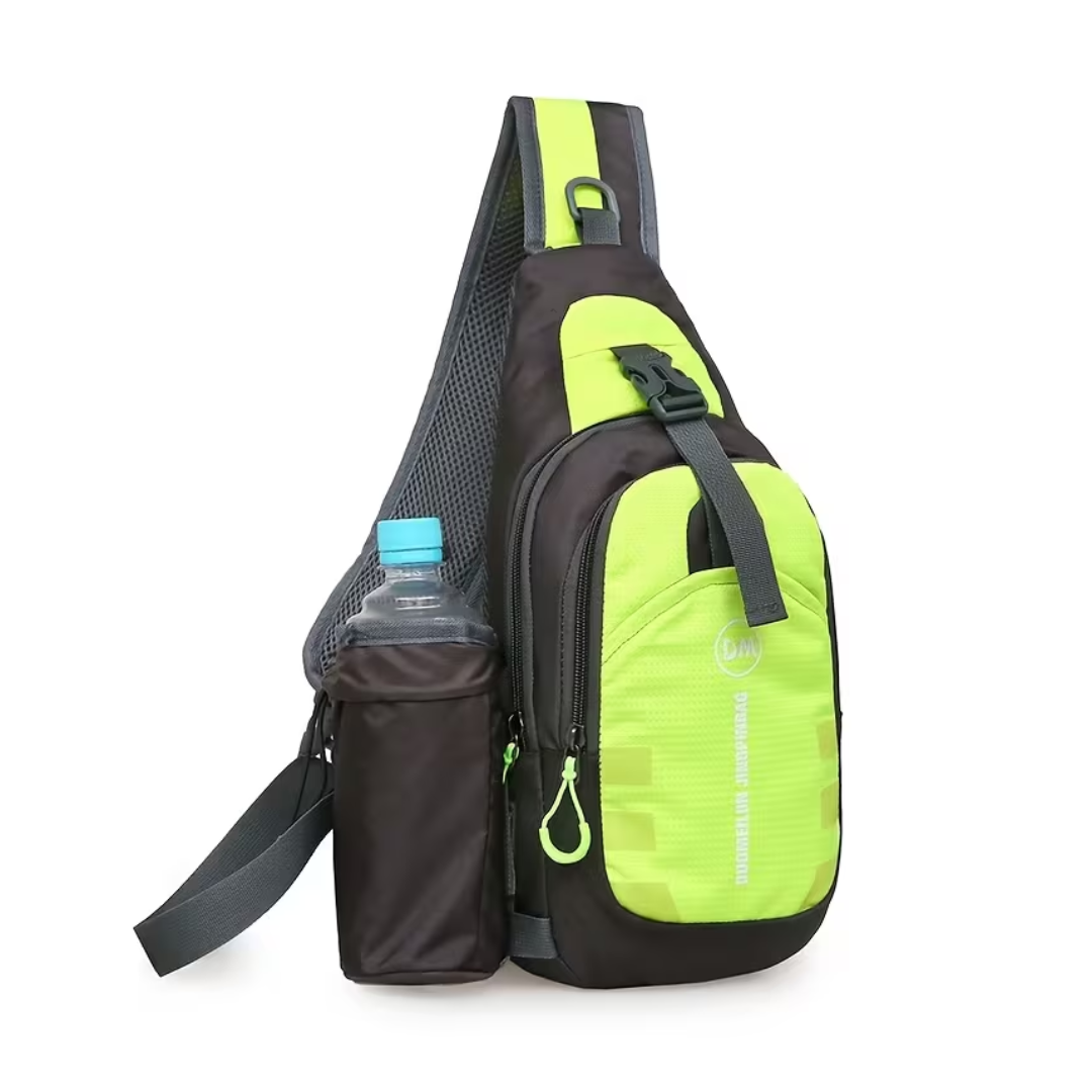 Borsttas voor heren – Compact crossbody – Grote inhoud