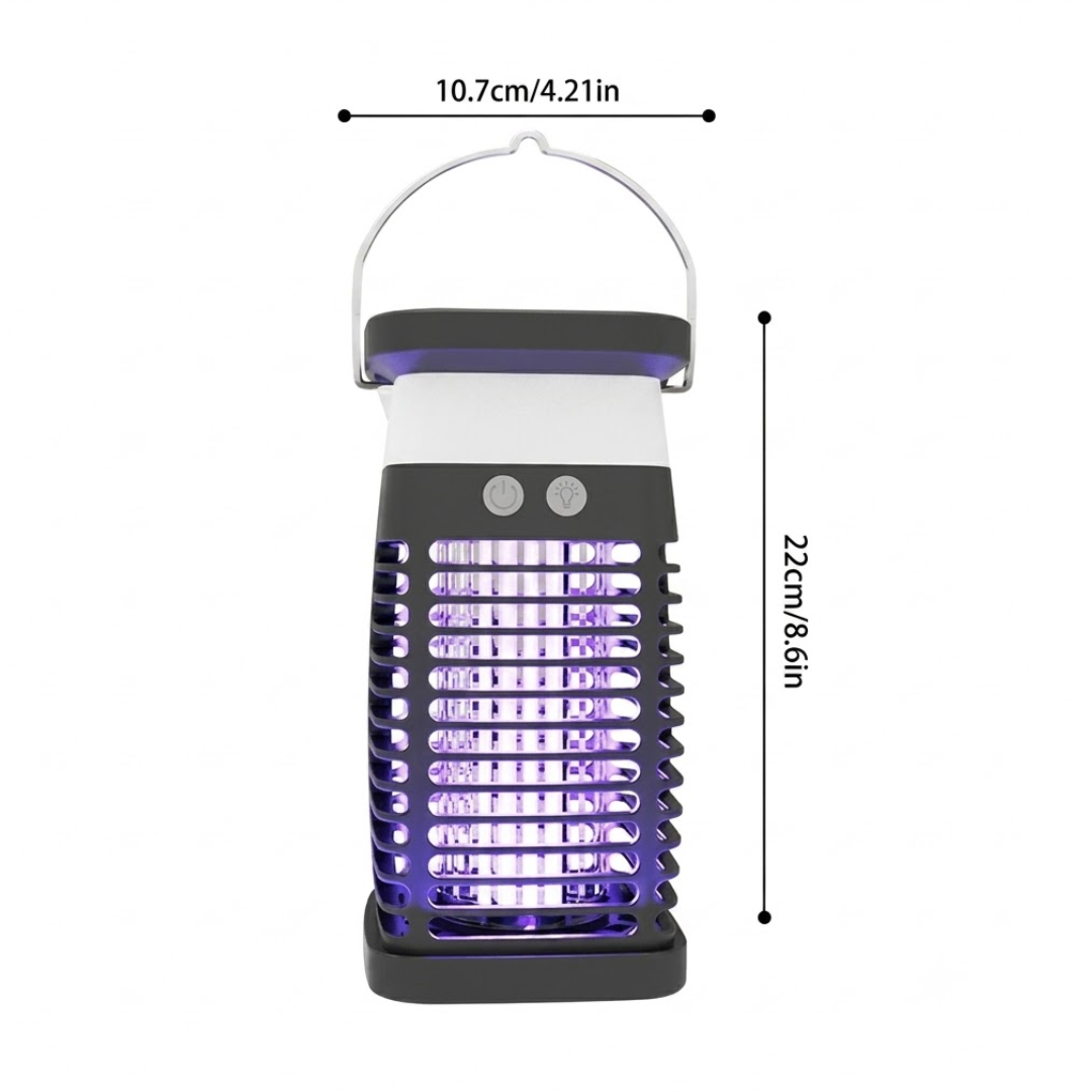 Solar Muggenlamp Terras - Insectenverdelger Elektrisch - Campinglantaarn