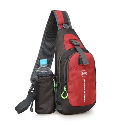 Borsttas voor heren – Compact crossbody – Grote inhoud