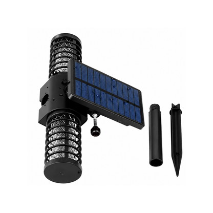 Solar Muggenlamp Buiten - Insectenverdelger Grondpen - Waterdicht UV