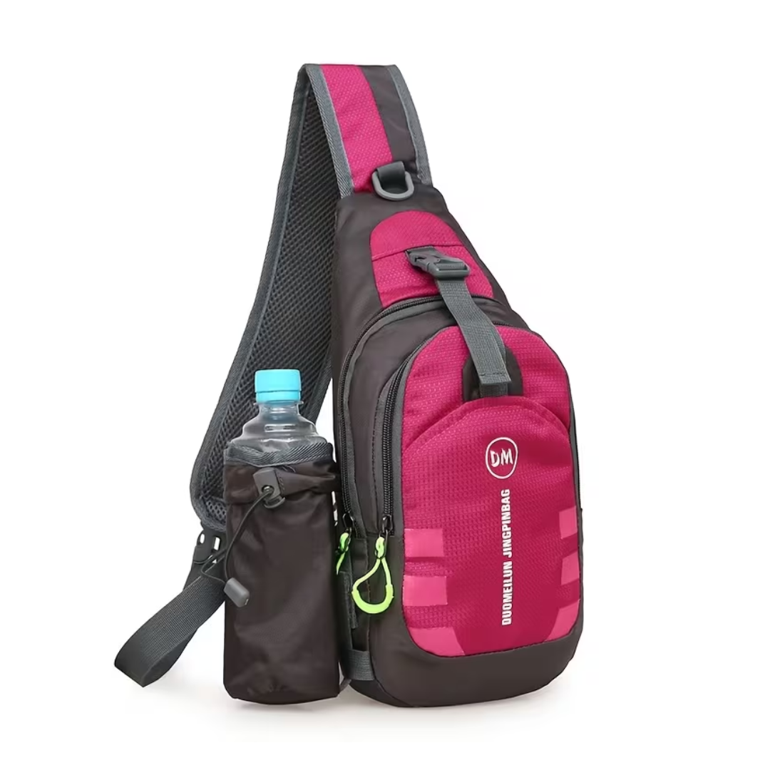 Borsttas voor heren – Compact crossbody – Grote inhoud