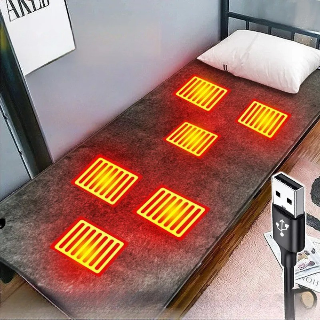 Elektrische Deken - 6 Warmtezones & 3 Standen - USB-C