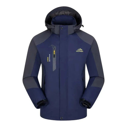 Regenjas voor heren met afneembare capuchon