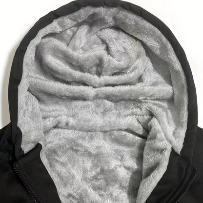 Heren Fleece Vest – Met Capuchon – Gevoerd
