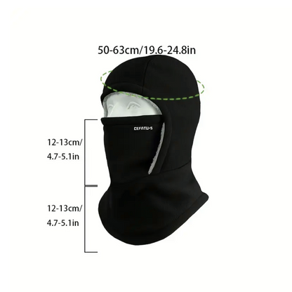 Unisex Winter Bivakmuts - 3-in-1 Capuchon- Oorbescherming
