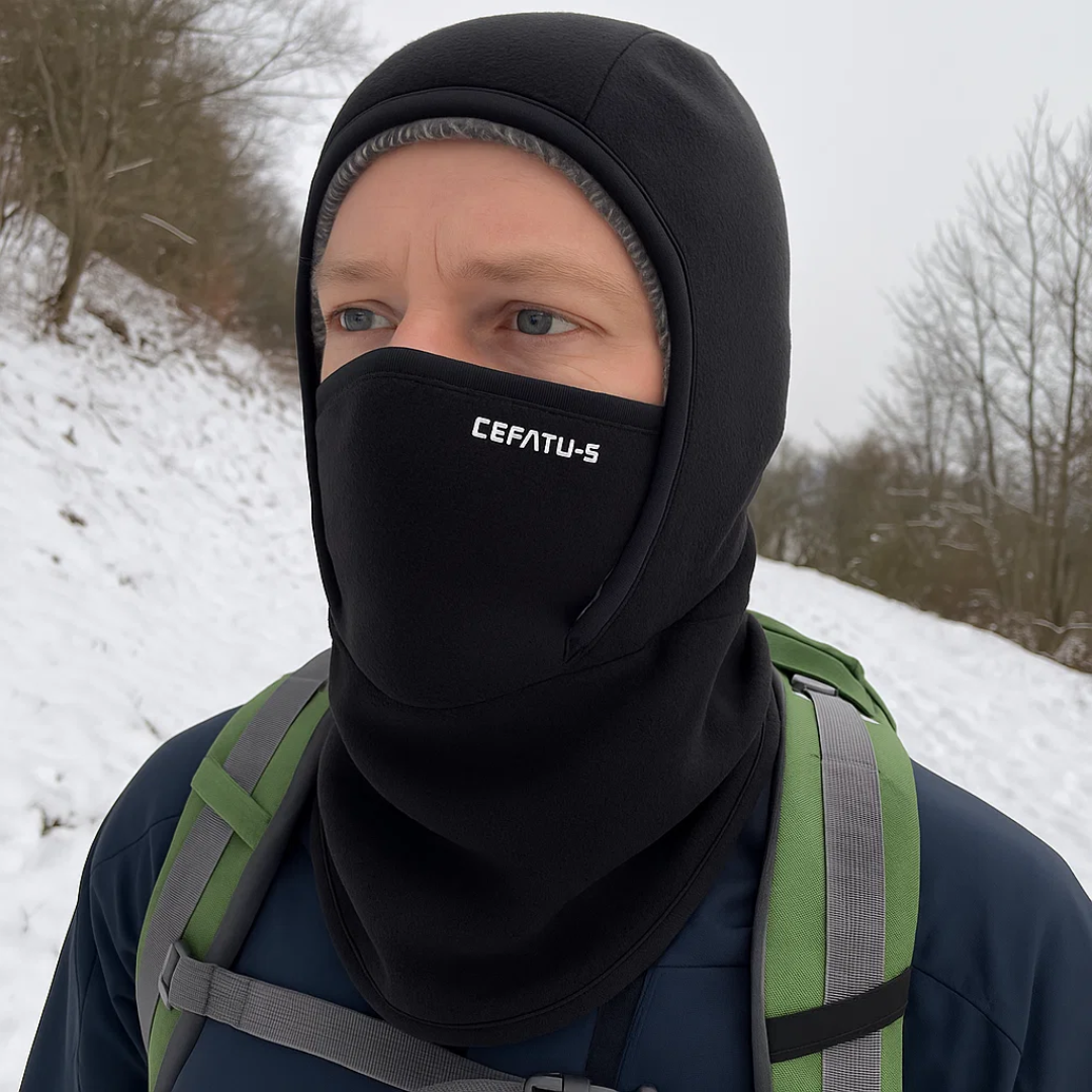 Unisex Winter Bivakmuts - 3-in-1 Capuchon- Oorbescherming