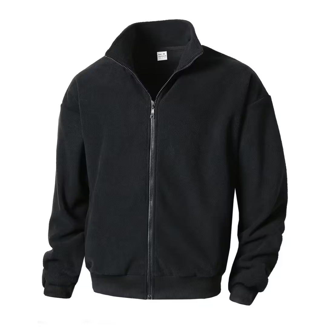 Heren Fleece Vest – Winter/Herfst – Opstaande Kraag