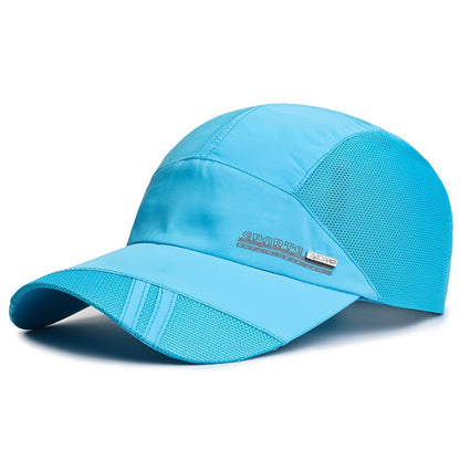 Heren Sportcap met Klep - Snel Drogend - Mesh Panelen