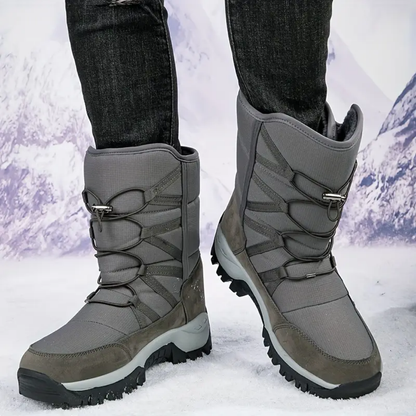 Heren Sneeuwlaarzen – Halfhoog – Warm & Waterdicht