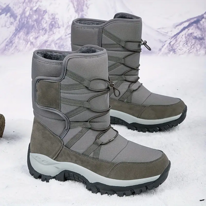 Heren Sneeuwlaarzen – Halfhoog – Warm & Waterdicht