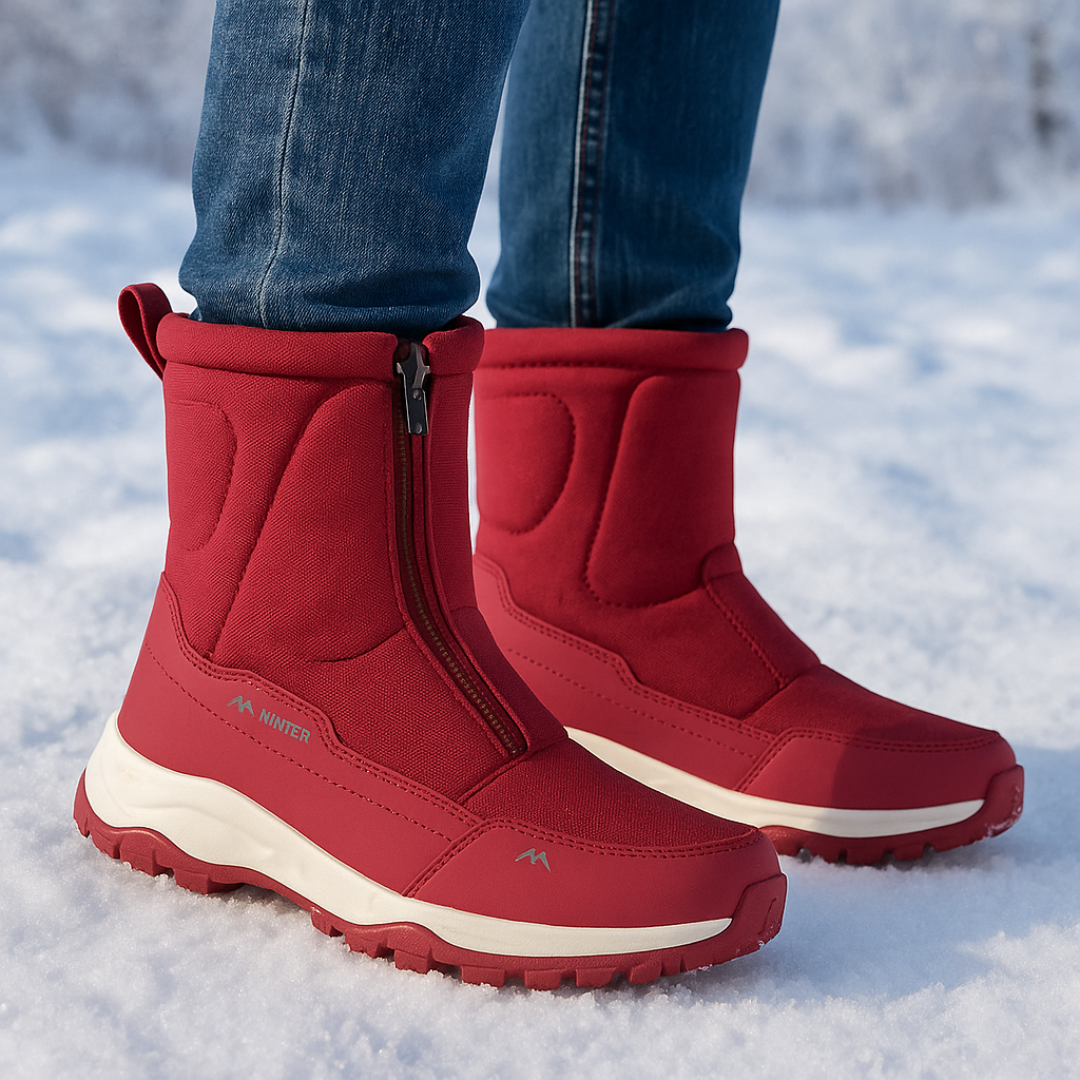 Snowboots Dames - Waterdicht & Gevoerd - Robuust Oxford-Weefsel