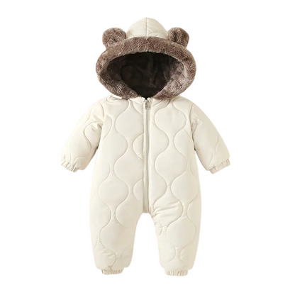 Unisex Baby Winter Romper Outdoor – Met Capuchon & Oortjes