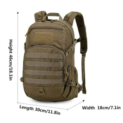 Tactische Rugzak 25L - Waterafstotend - MOLLE Systeem