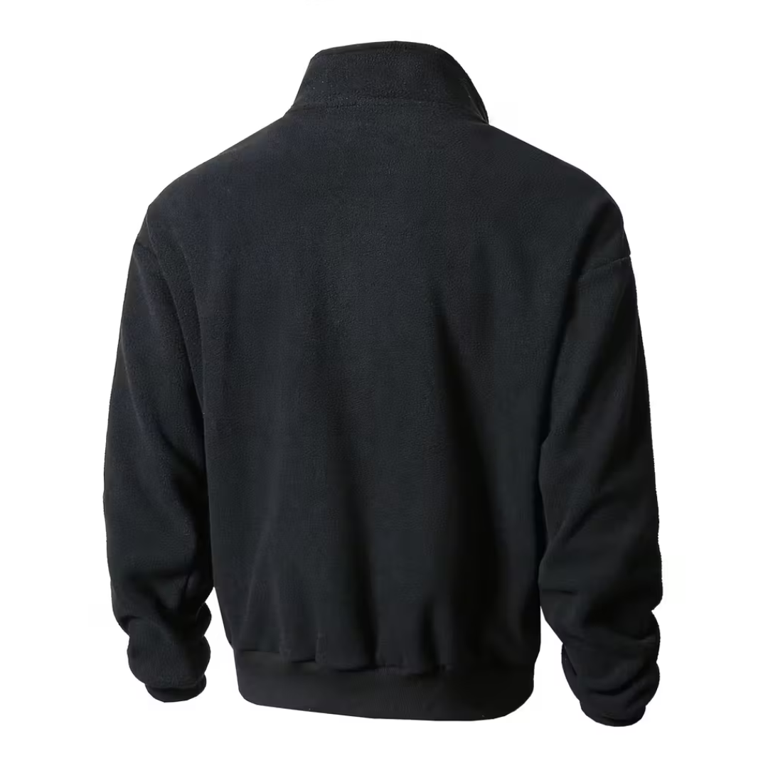 Heren Fleece Vest – Winter/Herfst – Opstaande Kraag