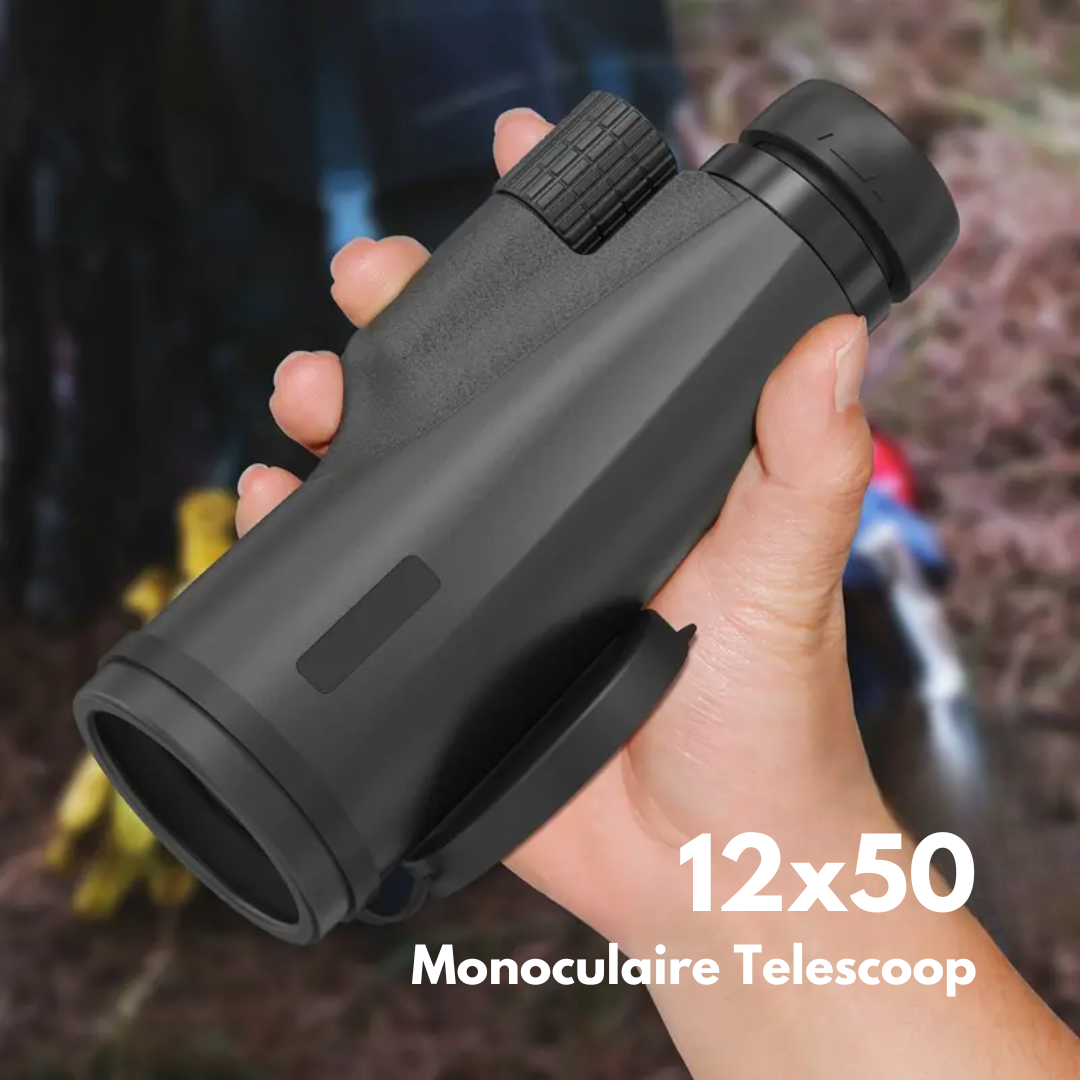 12x50 - Monoculaire Telescoop