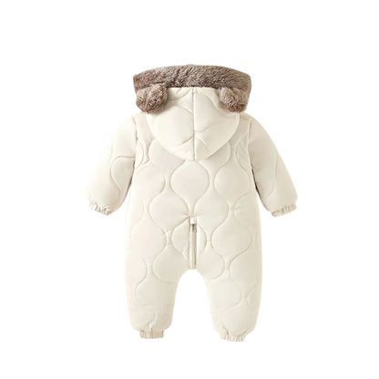 Unisex Baby Winter Romper Outdoor – Met Capuchon & Oortjes