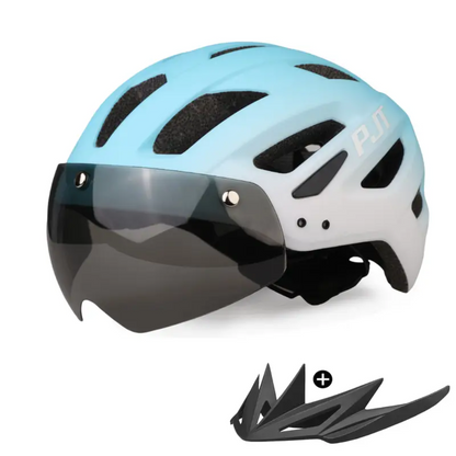 Fietshelm 4-in-1 – Verwisselbare Vizier & Bril – Veiligheid
