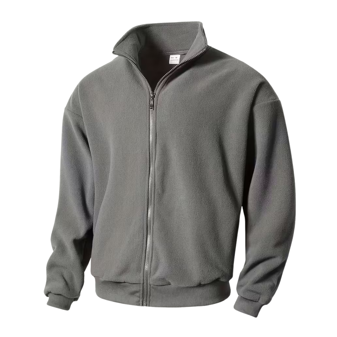Heren Fleece Vest – Winter/Herfst – Opstaande Kraag
