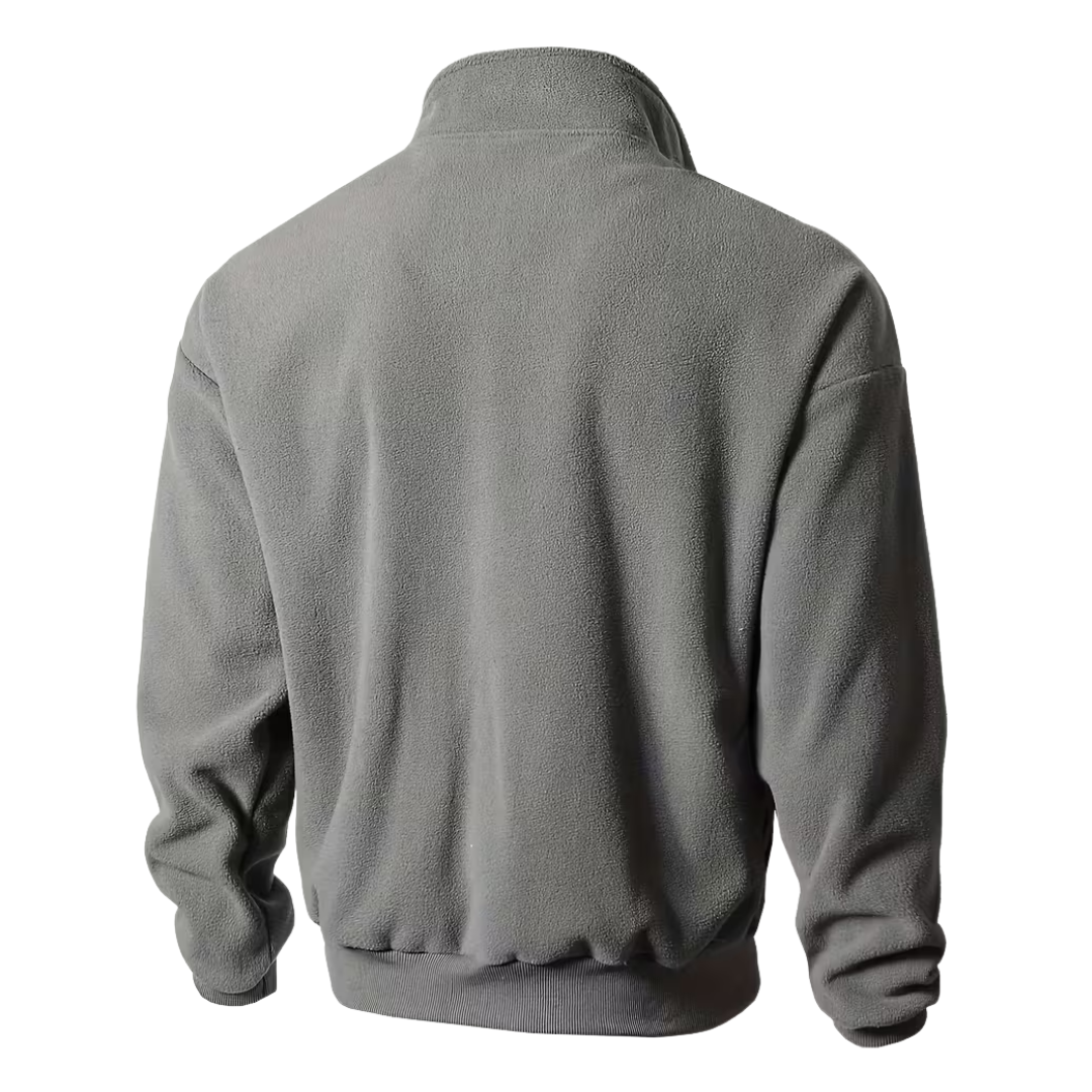 Heren Fleece Vest – Winter/Herfst – Opstaande Kraag