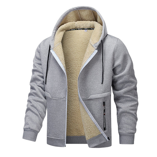 Hoodie met Rits Heren - Winddicht & Gevoerd - Diepe Zakken