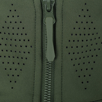 Softshell jas heren met fleece voering en ventilatiepanelen