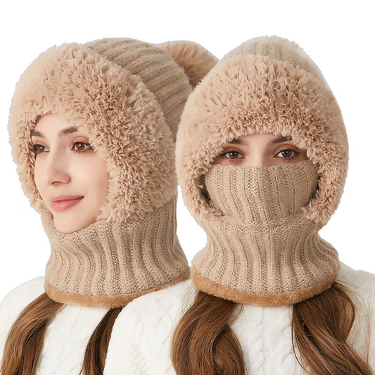 Dames Winterbivakmuts – Pasvorm – met Pluche Oorkleppen