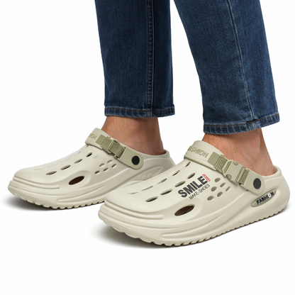 Heren Slip-On Clogs – Comfortabele Sandalen – Outdoor Instappers