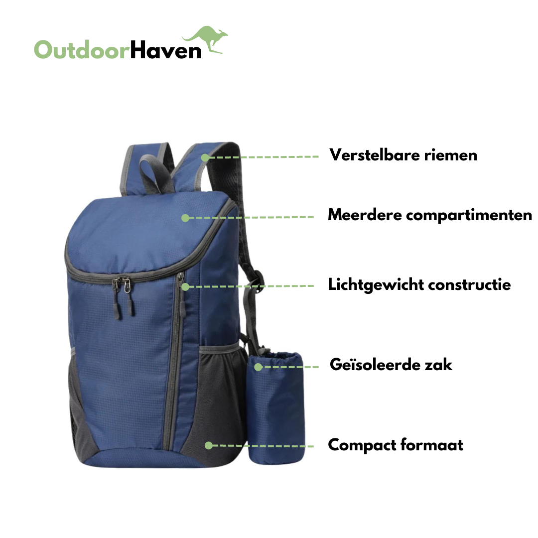 Compacte Opvouwbare Rugzak - Compact - Outdoor - OutdoorHavenNL