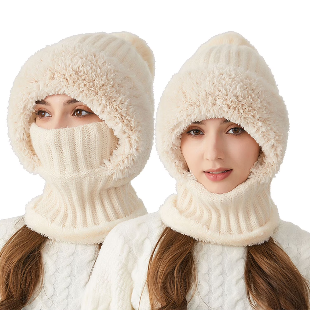 Dames Winterbivakmuts – Pasvorm – met Pluche Oorkleppen