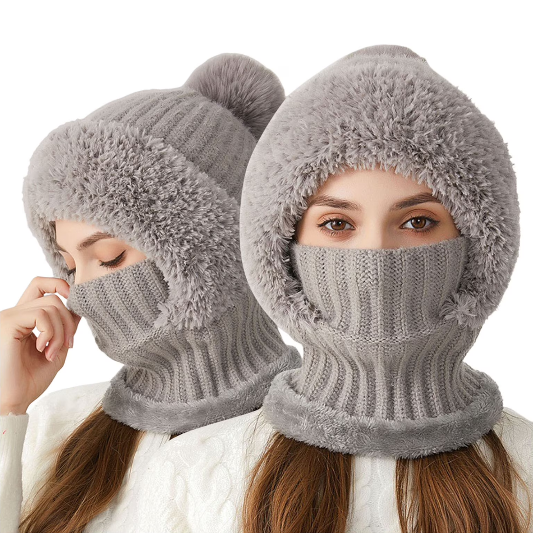 Dames Winterbivakmuts – Pasvorm – met Pluche Oorkleppen