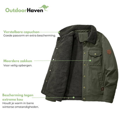 Outdoor Heren Jas - Gevoerd - Winter & Herfst - OutdoorHavenNL