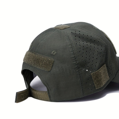 Heren Camouflage Pet - Ademend - Brillenhouder - UV-Bescherming