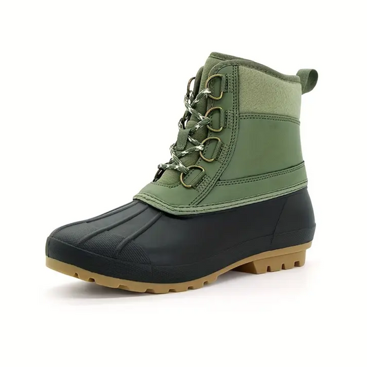 Dames Winter Laarzen – Halfhoog – Outdoor Veterschoenen