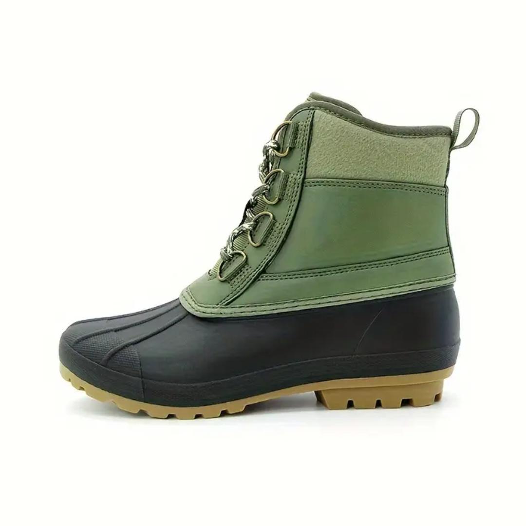 Dames Winter Laarzen – Halfhoog – Outdoor Veterschoenen