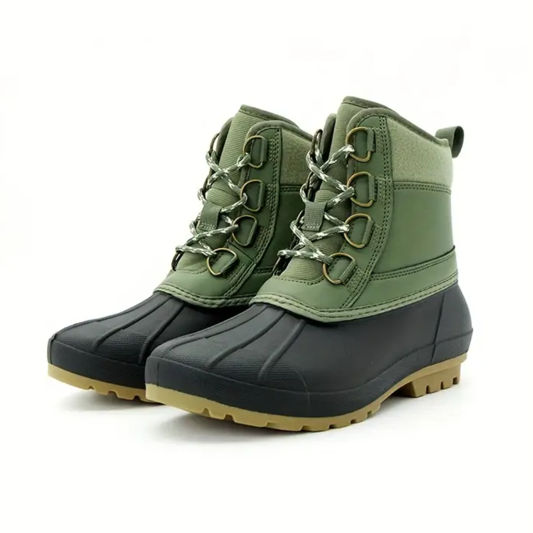 Dames Winter Laarzen – Halfhoog – Outdoor Veterschoenen