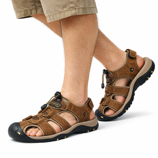 Heren Outdoor Sandalen – Dichte Neus – Dempend
