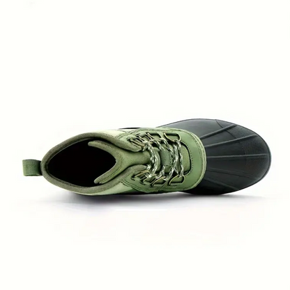 Dames Winter Laarzen – Halfhoog – Outdoor Veterschoenen