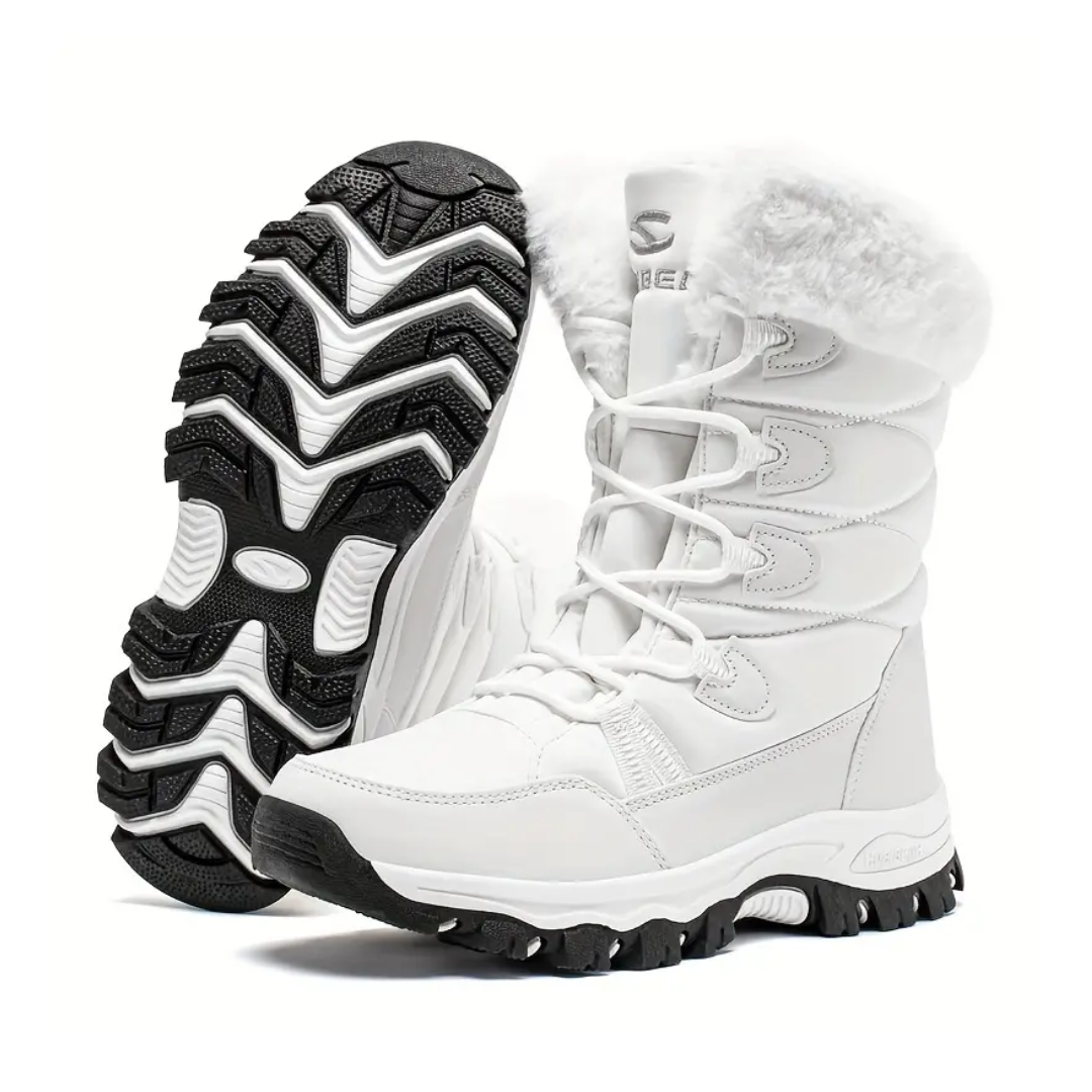 Dames Winter Snowboots – Warme Voering – Halfhoge Stijl