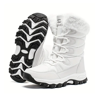 Dames Winter Snowboots – Warme Voering – Halfhoge Stijl